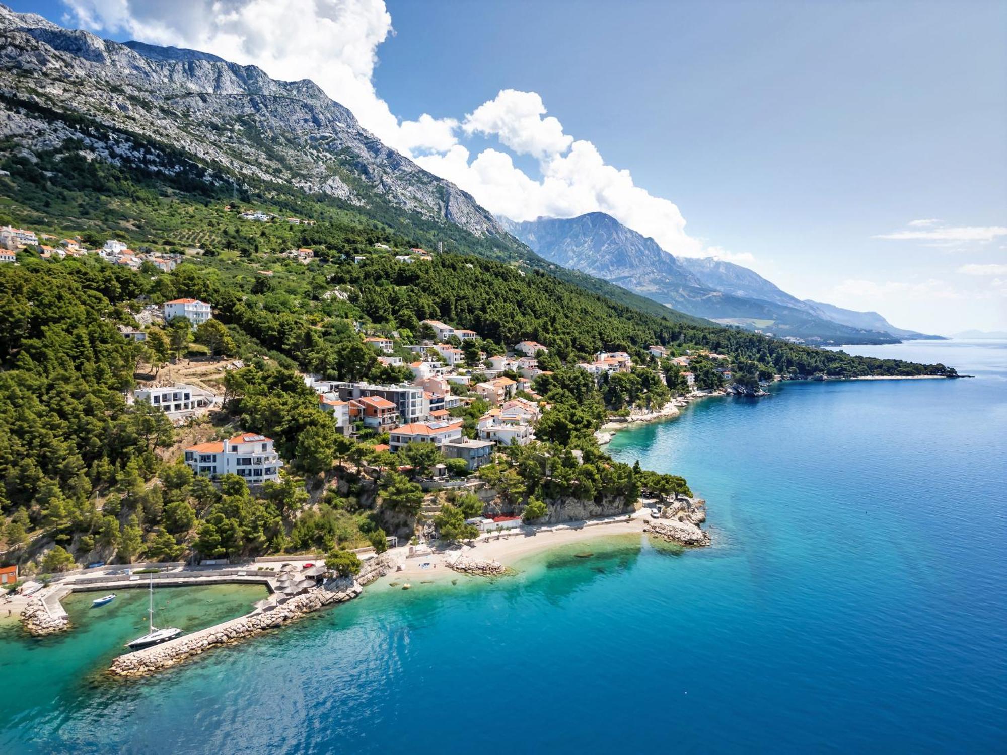 Villa Lito - Only 50M From Sea! - Makarska Exklusiv Brela Exterior photo
